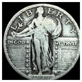 1917 Type 1 Standing Liberty Quarter LIGHTLY CIRCU