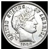 1900-S Silver Barber Dime UNCIRCULATED