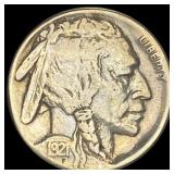 1921-S Nickel Buffalo LIGHTLY CIRCULATED