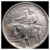 1925 Silver Stone Mountain Half Dollar UNCIRCULATE