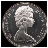 1966 Canada Silver Dollar SUPERB GEM BU