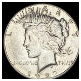 1927-S Peace Silver Dollar CLOSELY  UNCIRCULATED