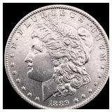 1889 Morgan Silver Dollar CLOSELY UNCIRCULATED