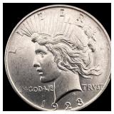 1923-S Silver Peace Dollar UNCIRCULATED