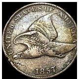 1857 Flying Eagle Cent LIGHTLY CIRCULATED