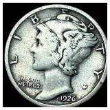 1926-S Silver Mercury Dime NEARLY UNCIRCULATED