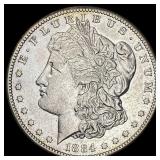 1884-S Morgan Silver Dollar CLOSELY UNCIRCULATED