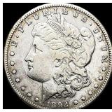 1892-S Morgan Silver Dollar NEARLY UNCIRCULATED