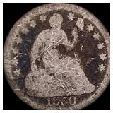 1850 Seated Liberty Half Dime CLOSELY  UNCIRCULAT