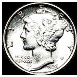 1925 Silver Mercury Dime CHOICE BU