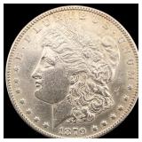 1879-S Silver Morgan Dollar CLOSELY UNCIRCULATED
