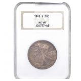 1945-S Walking Liberty Half Dollar NGC MS64