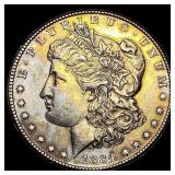 1884-CC Silver Morgan Dollar CHOICE AU