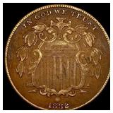 1882 Shield Nickel HIGH GRADE
