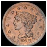 1852 Braided Hair Large Cent UNCIRCULATED