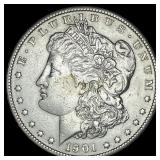 1901-S Silver Morgan Dollar CLOSELY  UNCIRCULATED