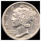 1923-S Silver Mercury Dime CLOSELY UNCIRCULATED