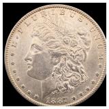 1887-O Silver Morgan Dollar CHOICE AU