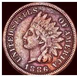 1886 Indian Head Cent CHOICE AU
