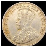 1936 Canada Silver Dollar CLOSELY UNCIRCULATED
