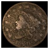 1820 Braided Hair Large Cent NICELY  CIRCULATED