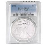 2012 Silver Eagle PCGS MS69