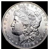 1885-S Silver Morgan Dollar CHOICE AU