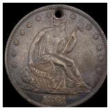 1861-O Silver Half Dollar HIGH GRADE