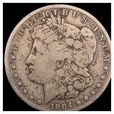 1904-S Silver Morgan Dollar NICELY CIRCULATED