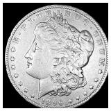 1896 Silver Morgan Dollar CLOSELY UNCIRCULATED
