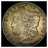 1880-O Silver Morgan Dollar CHOICE AU