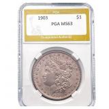 1903 Morgan Silver Dollar PGA MS63