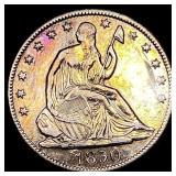 1850-O Silver Seated Liberty Half Dollar CLOSELY U