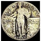 1927-S Silver Standing Liberty Quarter NICELY  CI