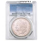 1878-S Morgan Silver Dollar PCGS MS63