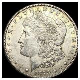 1878-S Silver Morgan Dollar CLOSELY UNCIRCULATED