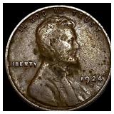 1924-D Lincoln Wheat Cent LIGHTLY CIRCULATED