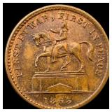 1863 Civil War Token - First in War Union Forever