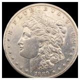 1889-S Silver Morgan Dollar NEARLY UNCIRCULATED