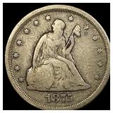 1875-S Silver Twenty Cents LIGHTLY CIRCULATED