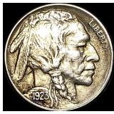 1923 Buffalo Nickel NEARLY UNCIRCULATED