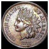 1873 Indian Head Cent CLOSELY UNCIRCULATED