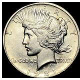 1921 Silver Peace Dollar UNCIRCULATED
