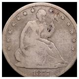1877 Seated Liberty Half Dollar NICELY  CIRCULATE