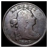 1803 Copper Half Cent LIGHTLY CIRCULATED