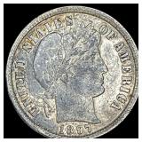 1897 Silver Barber Dime CLOSELY UNCIRCULATED