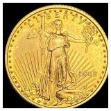 2003 1/10 oz Gold American Eagle $5 SUPERB GEM BU