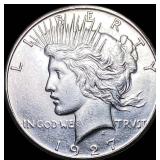 1927-S Silver Peace Dollar UNCIRCULATED
