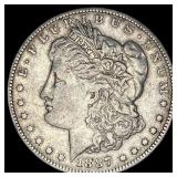 1887 Morgan Silver Dollar CLOSELY  UNCIRCULATED