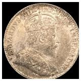 1910 Canada Silver 5 Cents UNCIRCULATED